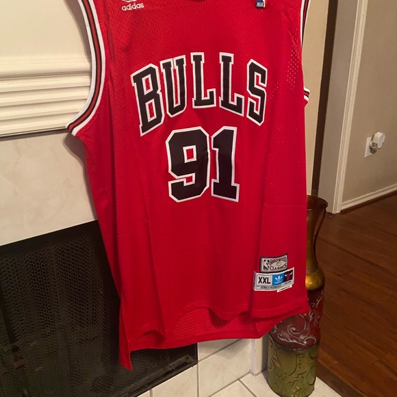 NEW NBA Adidas Chicago Bulls Dennis Rodman